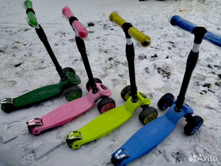 Самокат трёхколёсный zigzag 2021 г