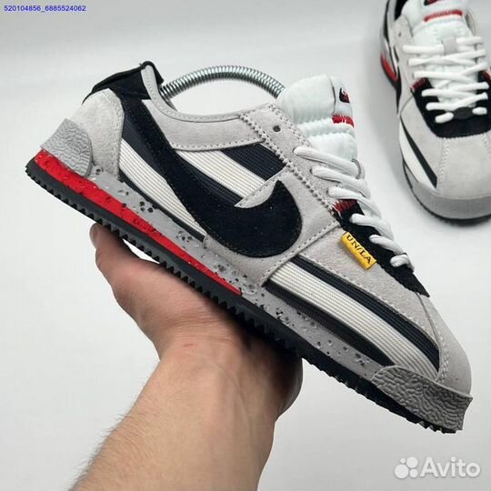 Кроссовки Nike Cortez Union Grey (Арт.78625)