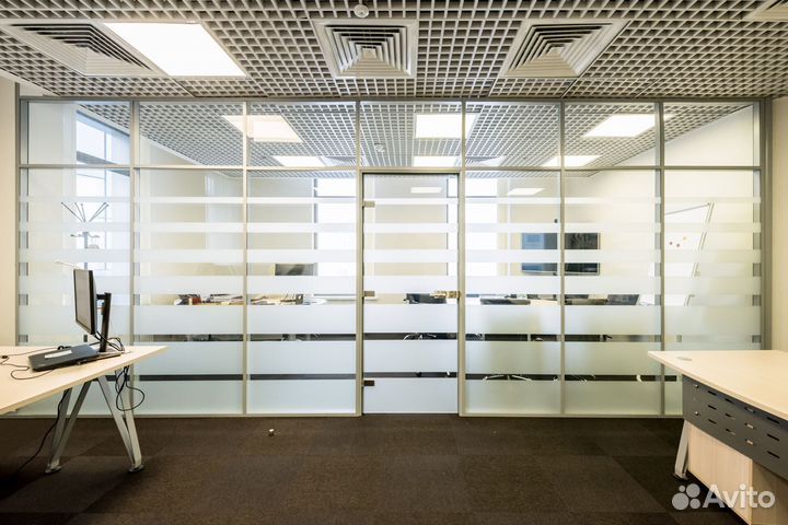 Офисные стеклянные перегородки
