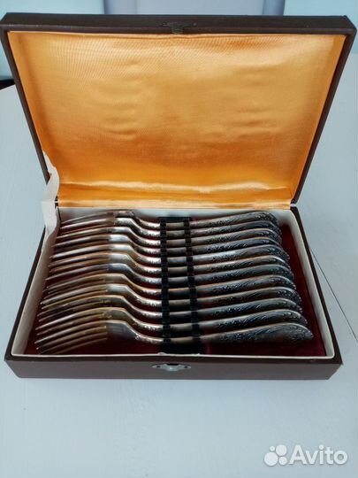 Набор вилок мельхиоровых