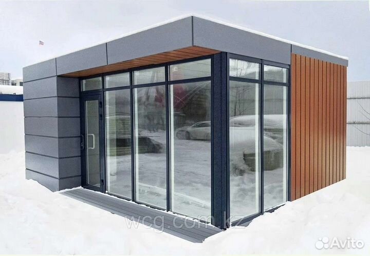 Изготовление павильонов, бытовок, бань