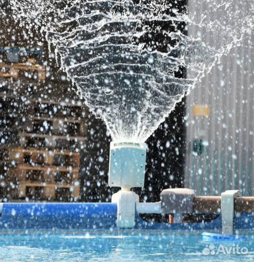 Фонтан для бассейна с LED подсветкой Multi-Color
