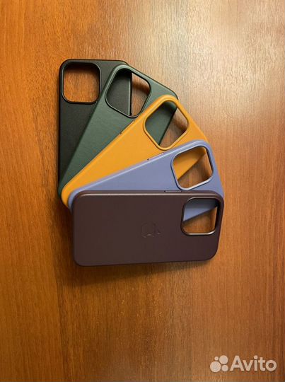 Кожаный чехол iPhone 13 pro