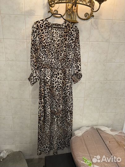 Платье love republic леопардовое