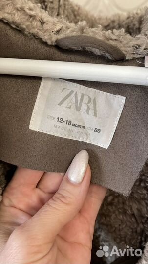 Дубленка детская Zara