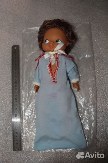 Винтажная кукла времен СССР. Резина