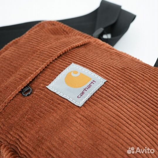 Нагрудная сумка Carhartt WIP Cord Shoulder Bag син