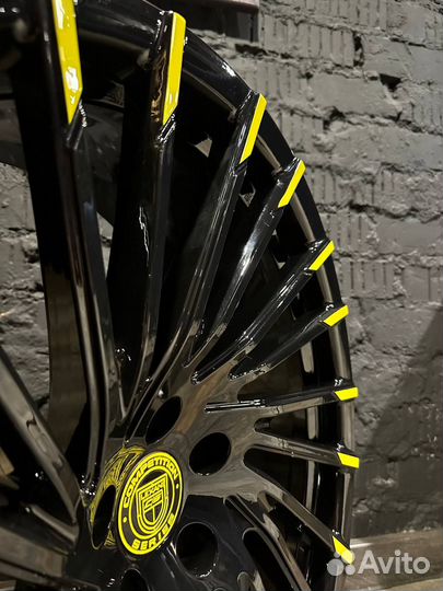 Новые кованные диски R22 на Lexus Toyota 5*114,3