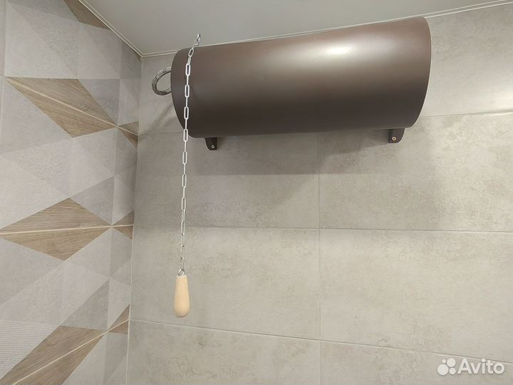 Баня на дровах с чаном