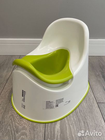 Детский горшок + накладка + коляска для игрушек