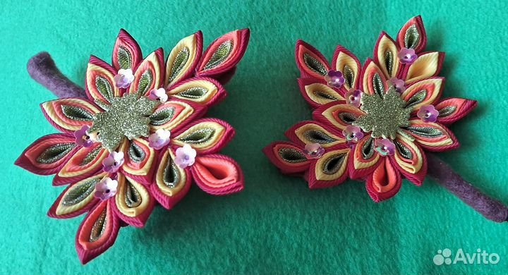 Украшение для волос. Осень