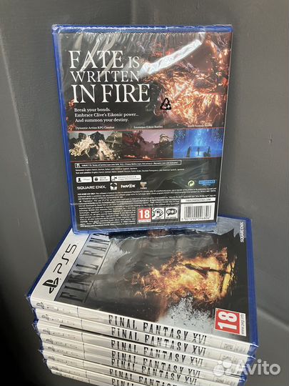 Final fantasy XVI 16 PS5 Диск
