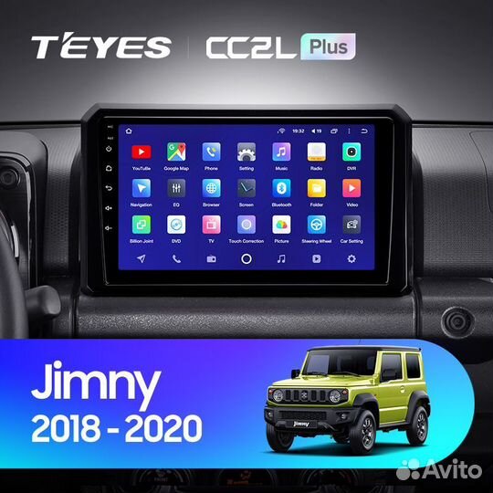 Магнитола Teyes Suzuki Jimny CC2L+