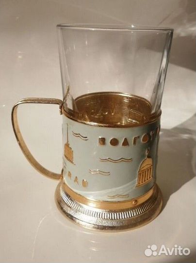Подстаканник эмаль СССР Волгоград