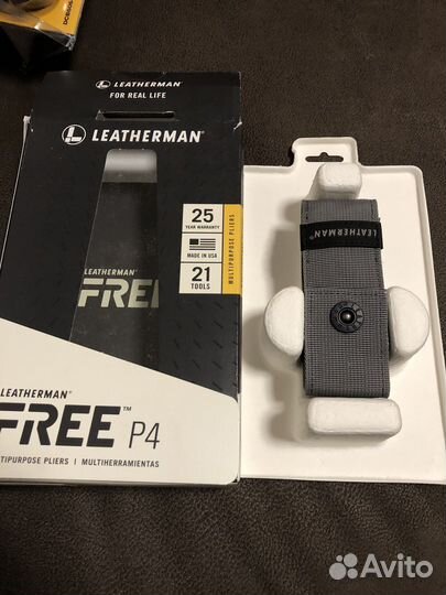 Мультитул LeatherMan Free P4 Stainless