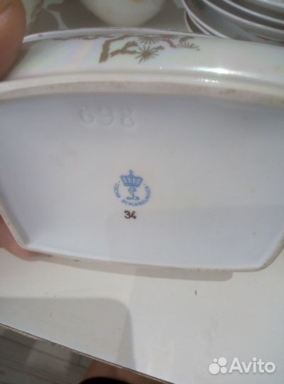 Фарфор, Чайный сервиз Мадонна на 6 персон