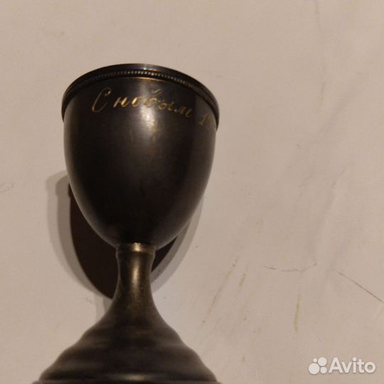 Рюмка стопка серебро
