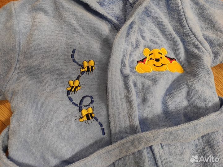 Халат детский махровый 86-92 размер хлопок