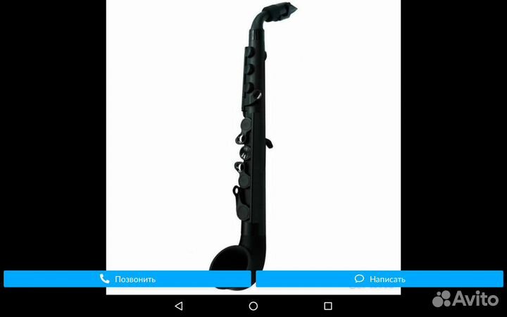 Саксофон Nuvo jSax Black/Black