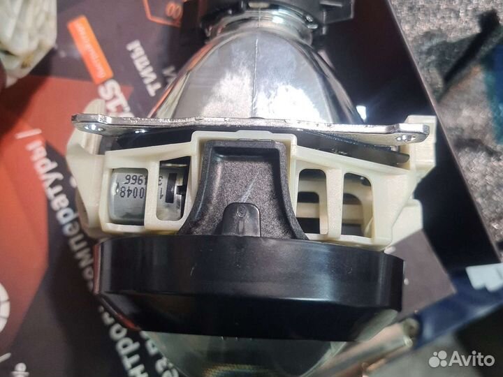 Audi q7 2010-2015 г линзы фар с лампами