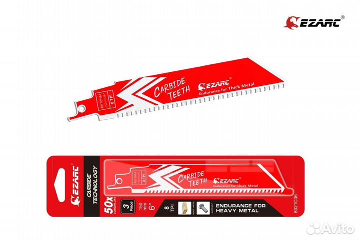 Полотно 150 mm Ezarc Carbide Heavy Metal