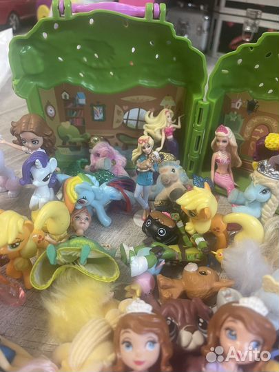 My Little Pony, барби мини и др