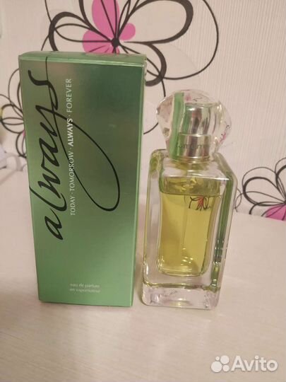 Олвейс зелёный от эйвон. Снятый