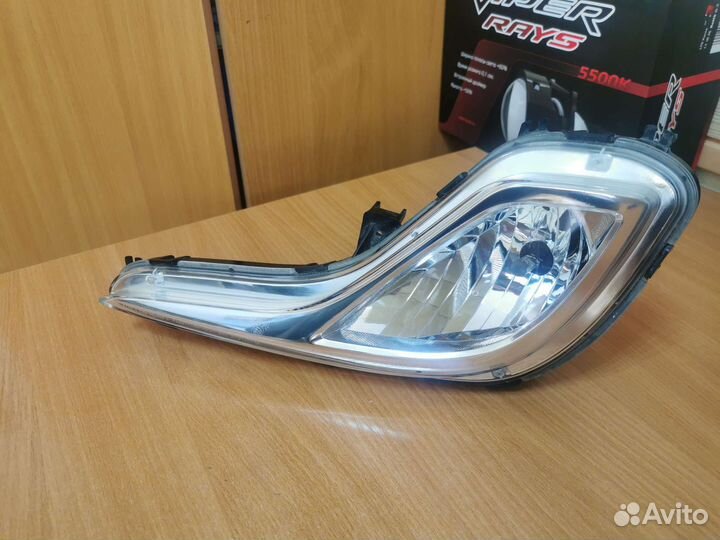 Фара противотуманная левая Hyundai Solaris 1