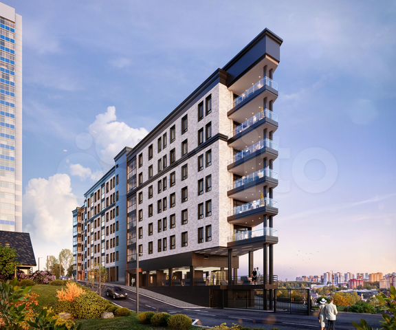 3-к. квартира, 71,1 м², 1/6 эт.