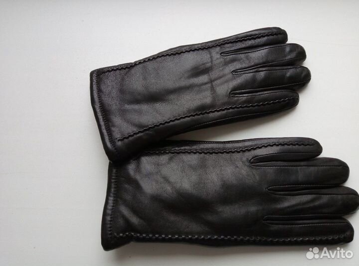 Перчатки мужские кожа