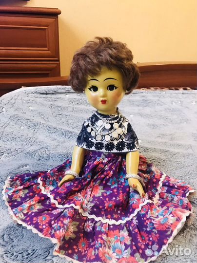 Кукла Цыганочка Аза СССР