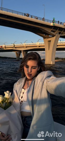 Жакет однобортный daisy knit