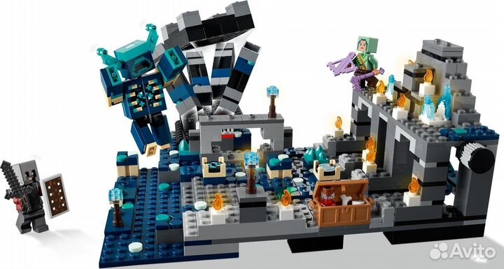 Lego Minecraft Лего 21246 Битва в глубинной тьме