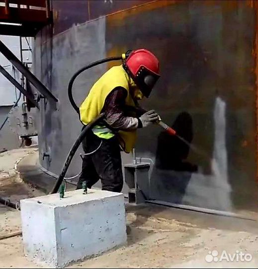 Пескоструйная обработка с выездом