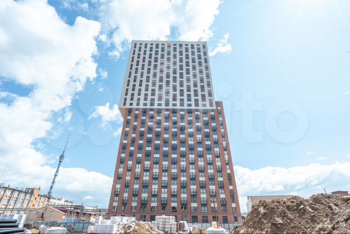 Квартира-студия, 29,7 м², 8/33 эт.