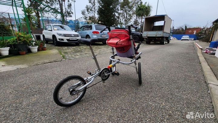 Велосипед с детским креслом