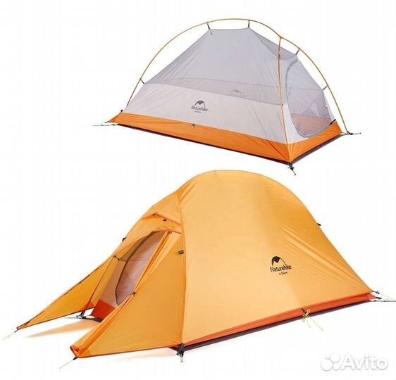 Палатка Naturehike Cloud UP 1 оранжевая