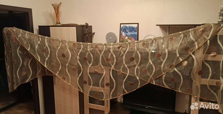 Штора на кухню