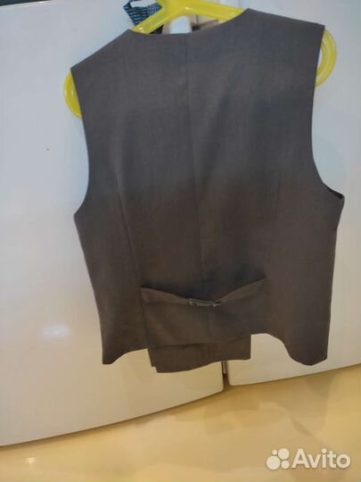 Комплект для мальчиков ткань Лицей серый