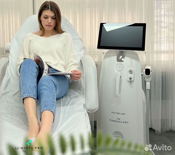 Диодный лазер для эпиляции Люминес’ Max Plus 2000W