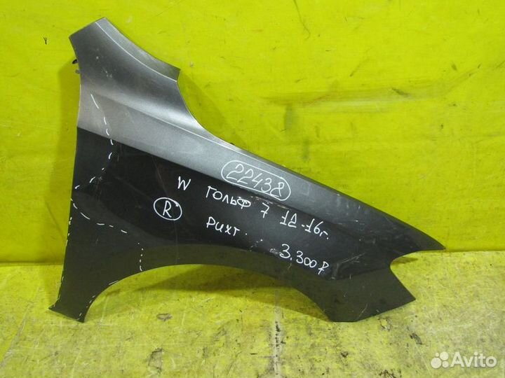 Крыло переднее Volkswagen Golf 7 12-16г 22438
