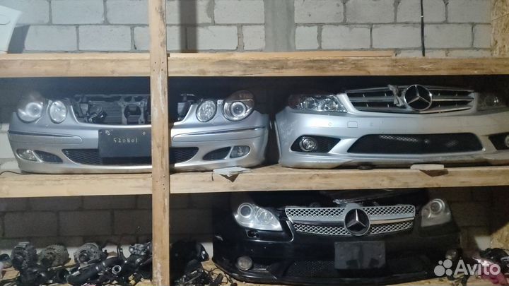 Передний бампер w204 amg