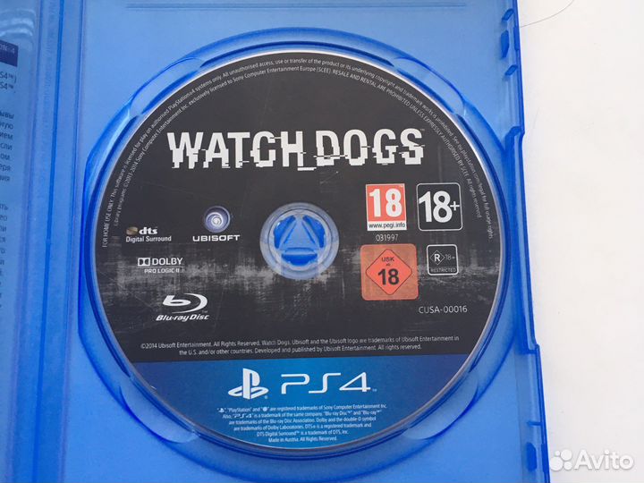 Диски на ps4