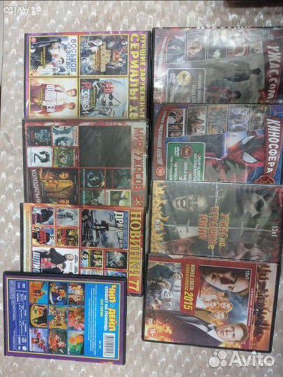 Диски. мультики, фильмы и т. д