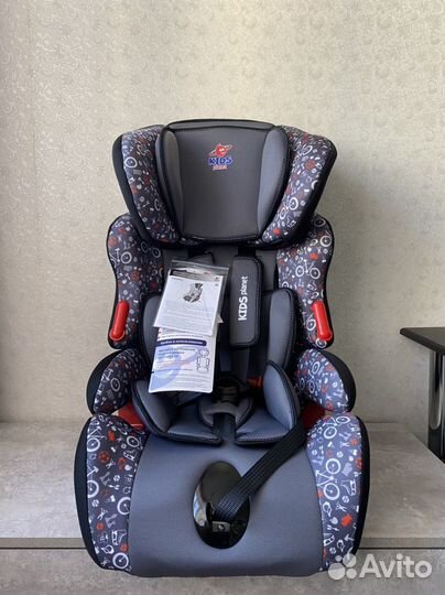 Детское автокресло группа 1 2 3 от 9 до 36кг