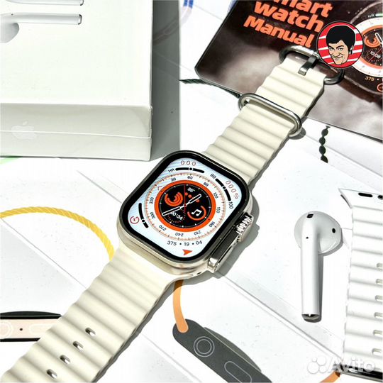 Apple watch Ultra 49mm titanium. Ориг. расцветки