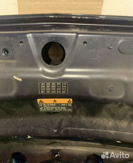 Капот Мерседес W213 рестайлинг 2020-2022г