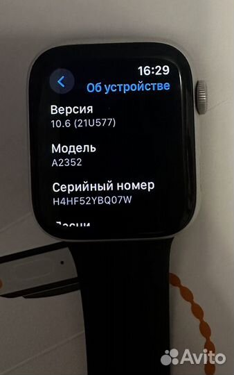 Смарт часы apple watch se 2020 44mm