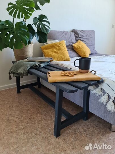 Лавка из дерева