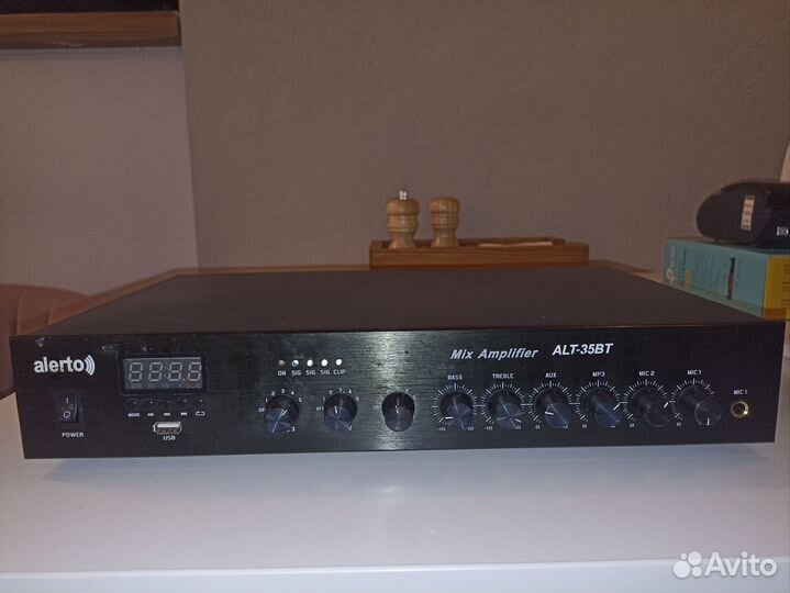 Усилитель мощности звука для колонок ALT-35BT
